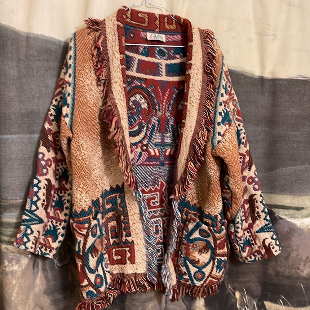 Vintage sweater jacket